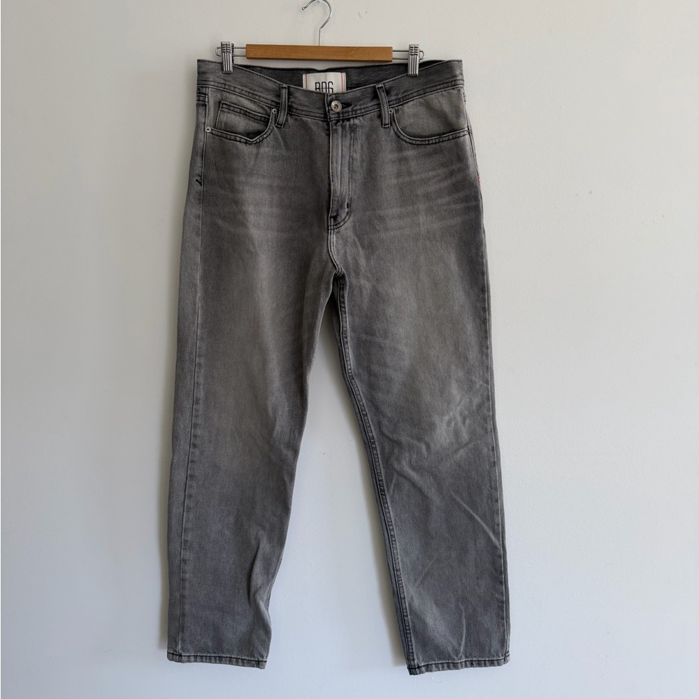 BDG Men's Gray Straight Jeans